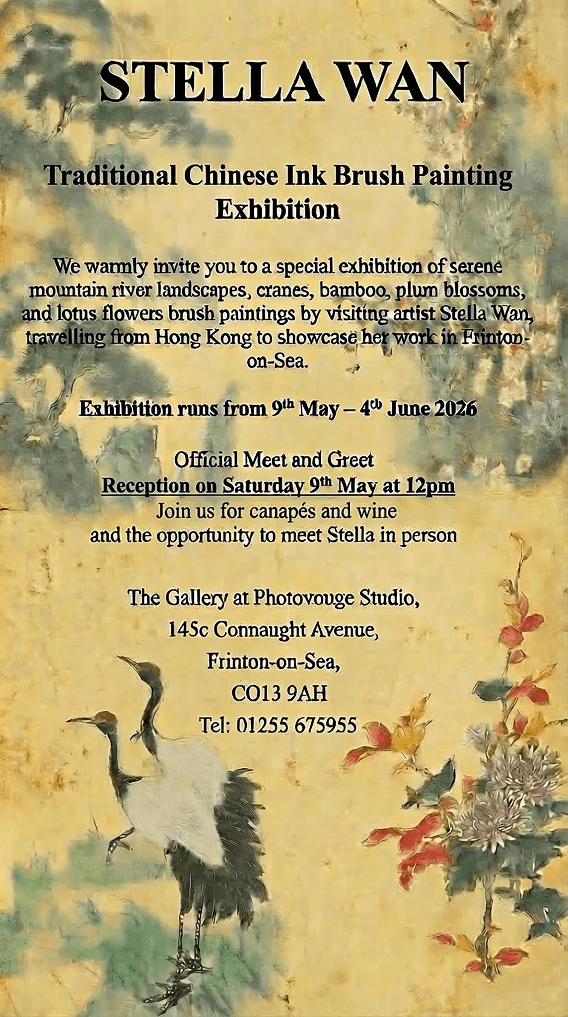 Stella Wan Exhibition Poster